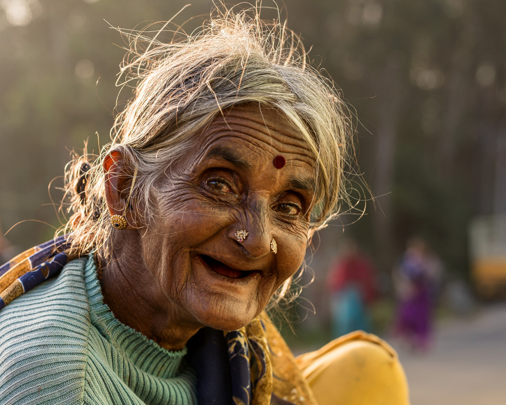 A smilling face von HIRAK BHATTACHARJEE