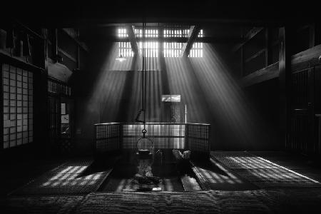 Shading that comes down