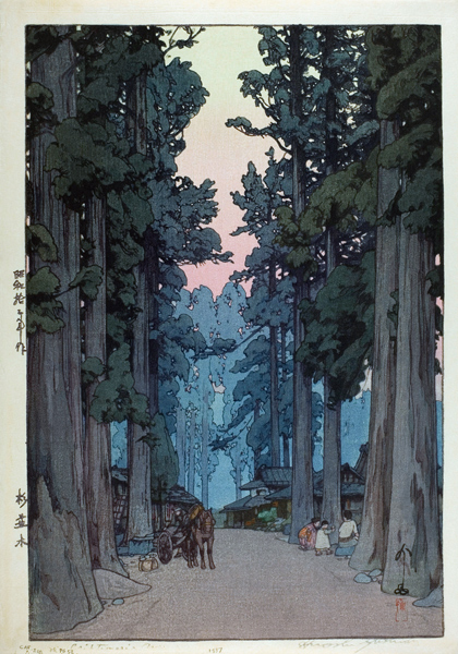 Cryptomeria Avenue von Yoshida Hiroshi