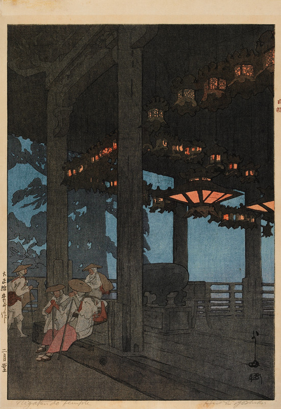 Nigatsudo Temple von Yoshida Hiroshi