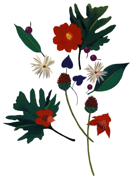 A flower that makes you imagine Christmas von Hiroyuki Izutsu