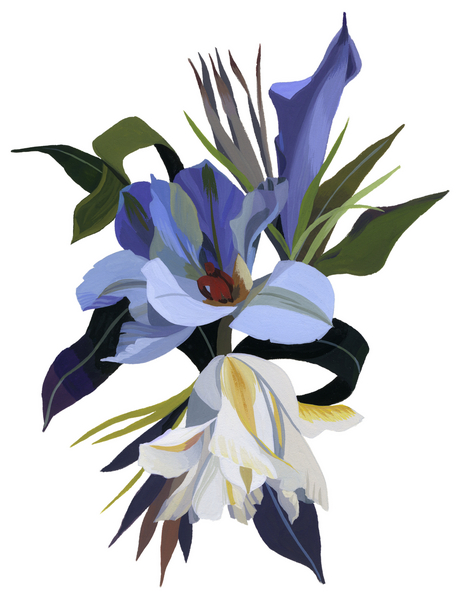 An imaginary flower based on the tulip motif von Hiroyuki Izutsu