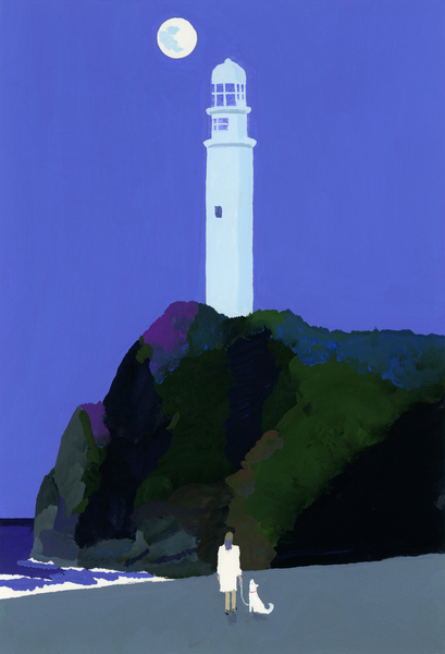Night lighthouse von Hiroyuki Izutsu
