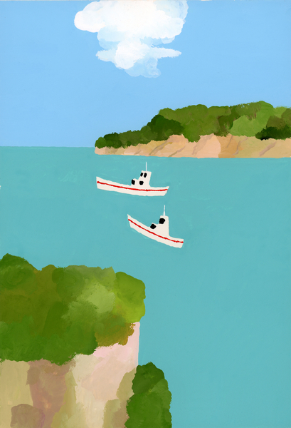 Peaceful sea von Hiroyuki Izutsu