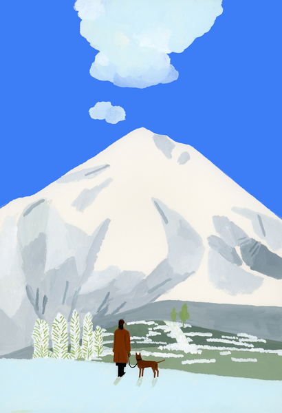 Snow mountain von Hiroyuki Izutsu