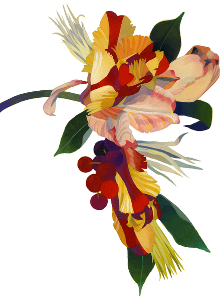 Tulip parrot1 von Hiroyuki Izutsu