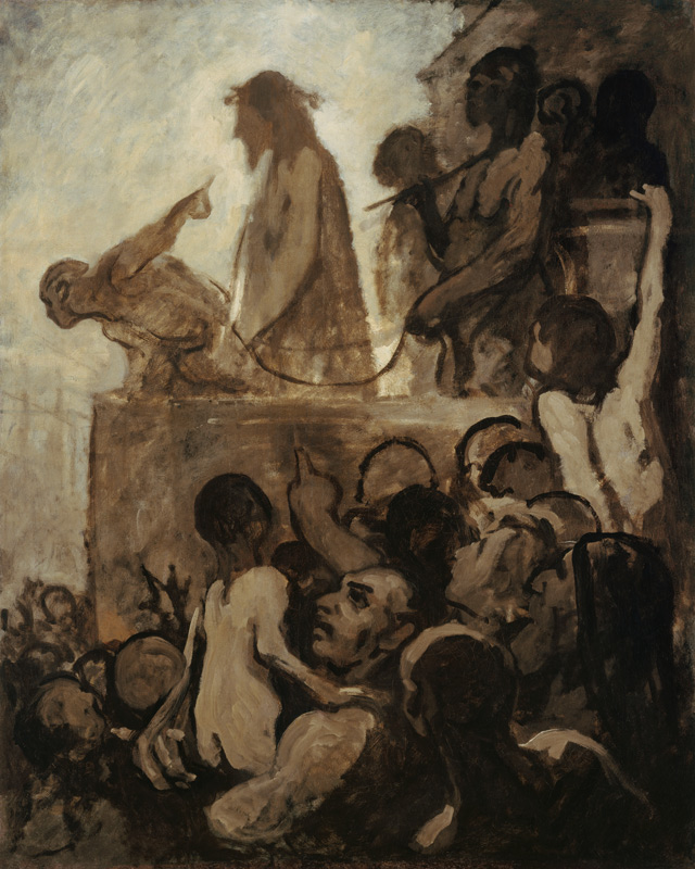 Ecce Homo von Honoré Daumier