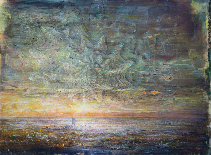 Mann am Meer von Olaf  Hoppe