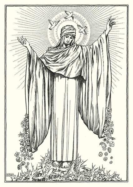Illustration for The Sermon On The Mount von Horace J. Knowles
