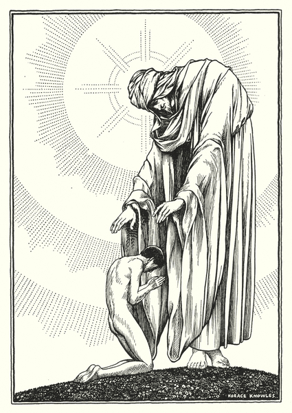 Illustration for The Sermon On The Mount von Horace J. Knowles