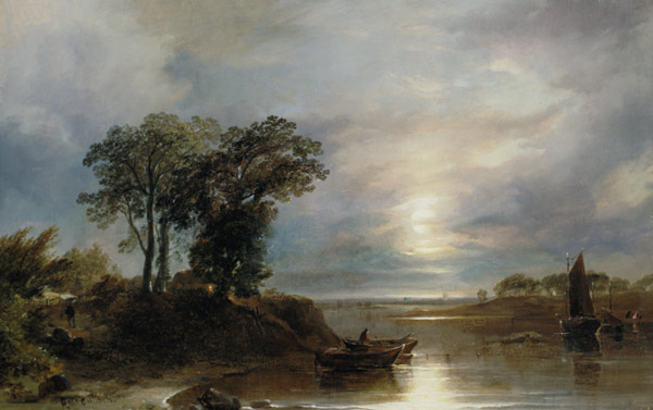 Salmon Nets von Horatio McCulloch