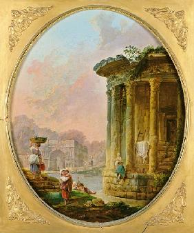 Temple of Vesta and the Arch of Janus Quadrifons