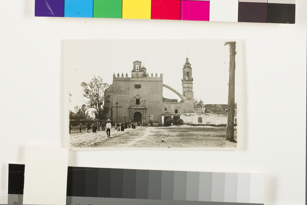 Church of Xochimilco, Mexico City von Hugo Brehme