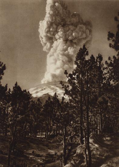 Mexico: Erupcion del Popocatepetl, visto desde Tlamacas