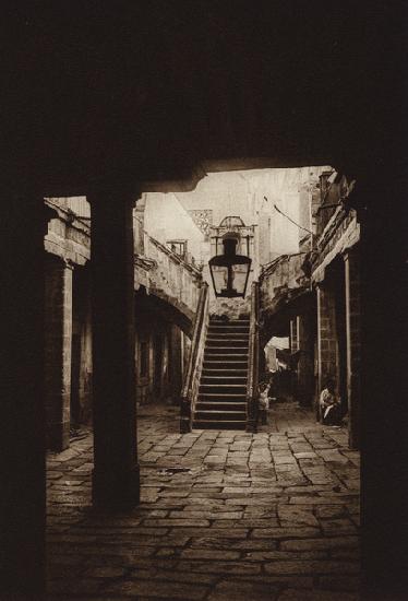 Mexico: Casa caracteristica en la parte antigua de la capital