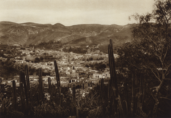 Mexico: Guanajuato, Vista total del pueblo von Hugo Brehme