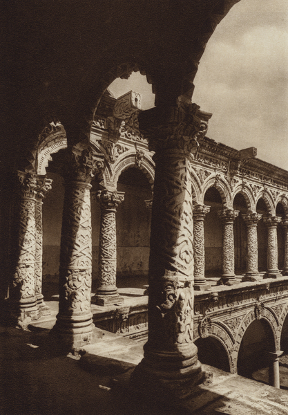 Mexico: Capital Mejico, Monasterio Merced von Hugo Brehme