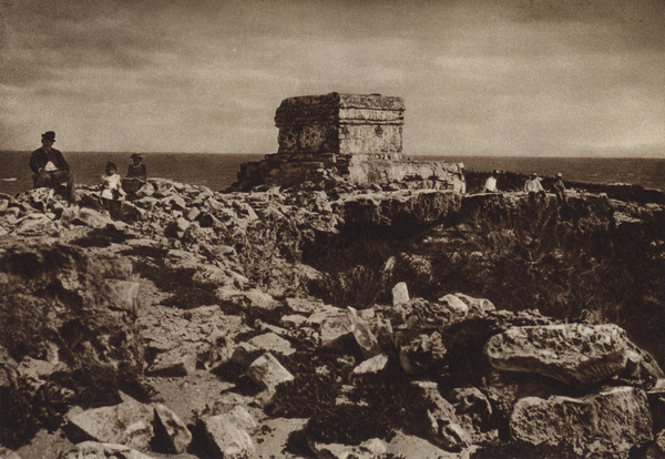Mexico: Isla de las Mujeres, Yucatan von Hugo Brehme