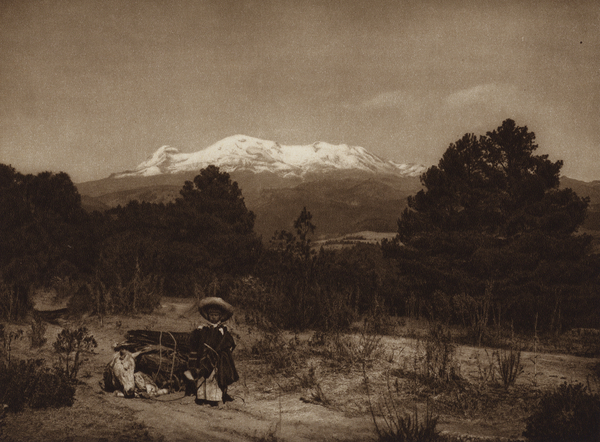 Mexico: Iztaccihuatl von Hugo Brehme