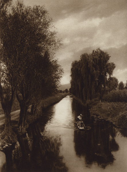 Mexico: Canal Viga von Hugo Brehme