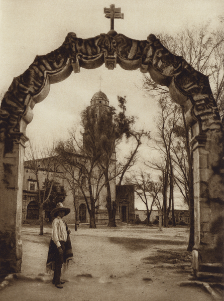 Mexico: Iglesia de Acambaro, Estado Michoacan von Hugo Brehme