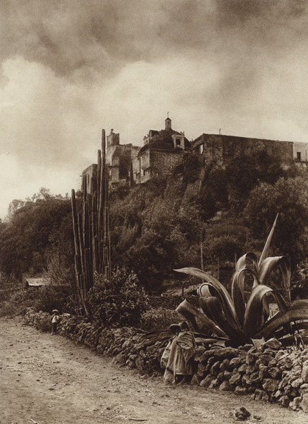 Mexico: Iglesia de Tepepam von Hugo Brehme