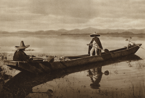 Mexico: Laguna de Patzcuaro von Hugo Brehme