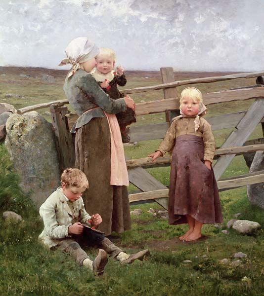 The Dalby Gate, Skane von Hugo Salmson