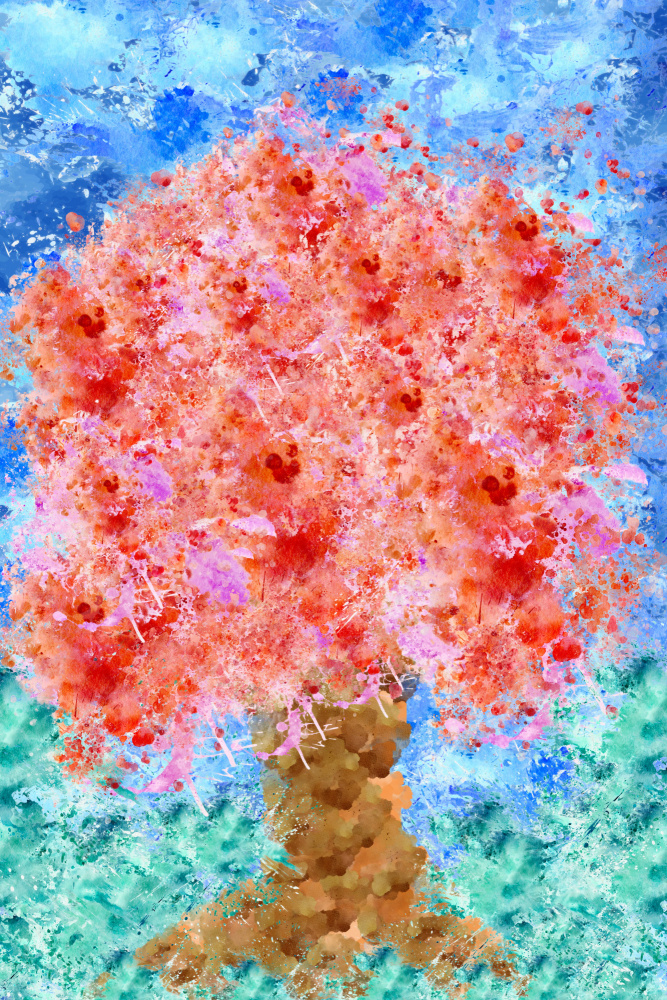 Nirvana tree von Hussein Abdel Aal