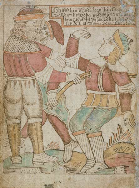 The Killing of Balder, from 'Melsted's Edda'  & von Icelandic School