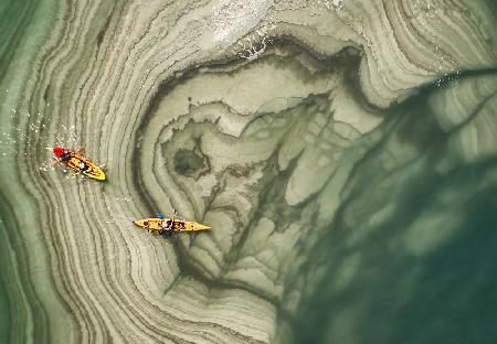 Dead sea kayaking trip