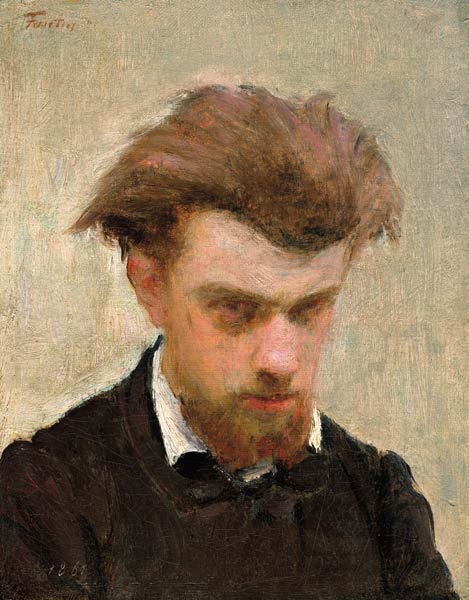 Self portrait as a young man von Henri Fantin-Latour