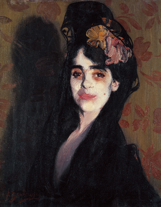 LA EMPOLVADA von Ignazio Zuloaga