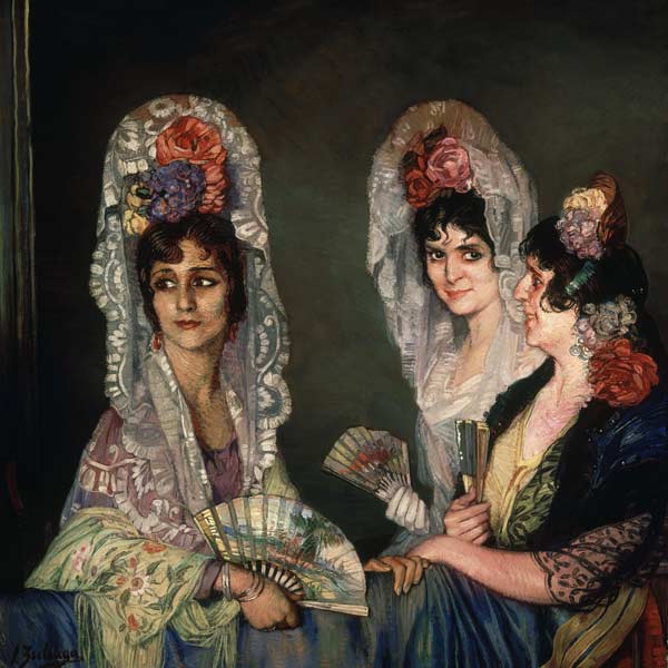 LAS TRES MANOLAS von Ignazio Zuloaga