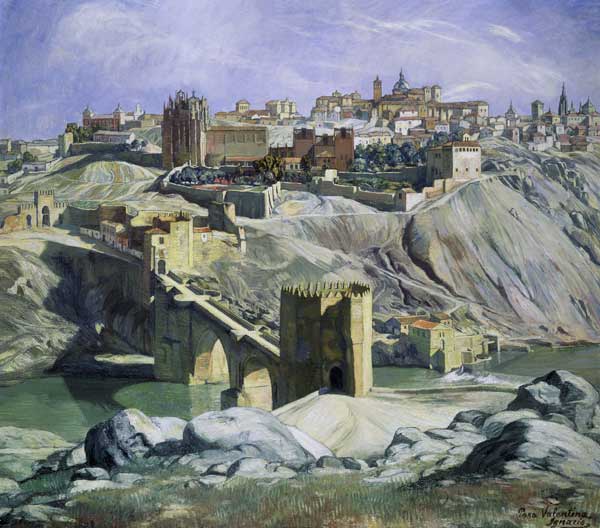PAISAJE CLARO DE TOLEDO von Ignazio Zuloaga