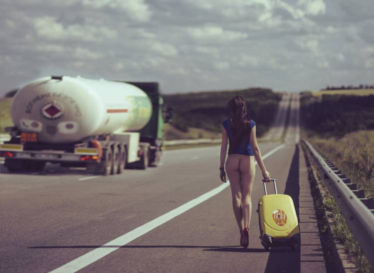 The road.... von Igor Baranyuk