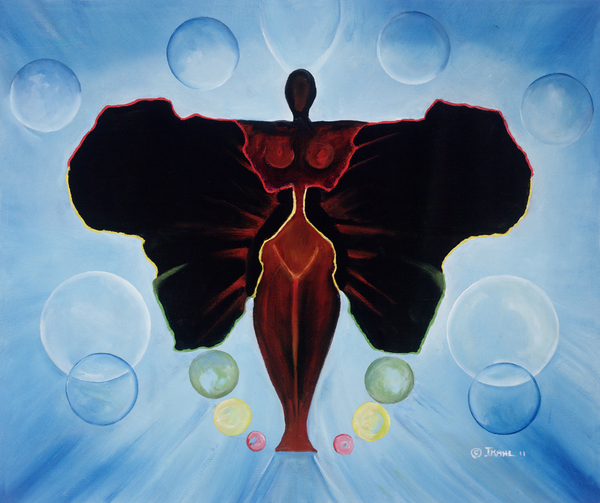Black Butterfly von Ikahl  Beckford
