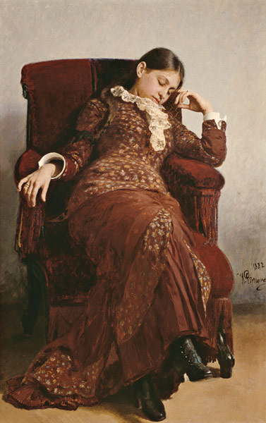 Die Ruhepause von Ilja Jefimowitsch Repin