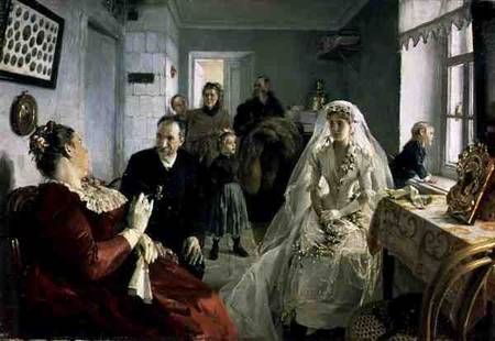 Before the Wedding von Illarion Mikhailovich Pryanishnikov