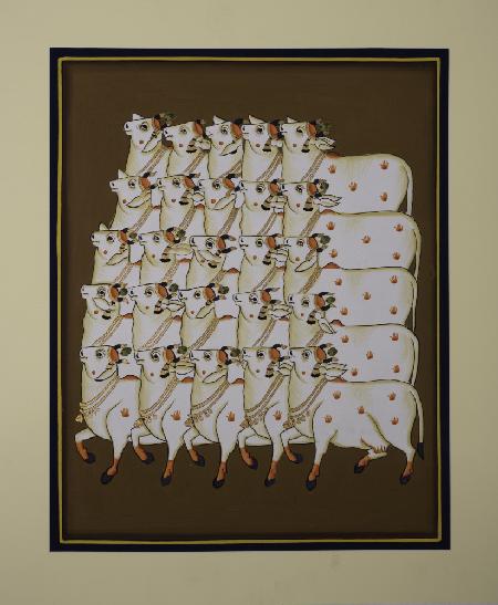 COW TRADITIONAL ART