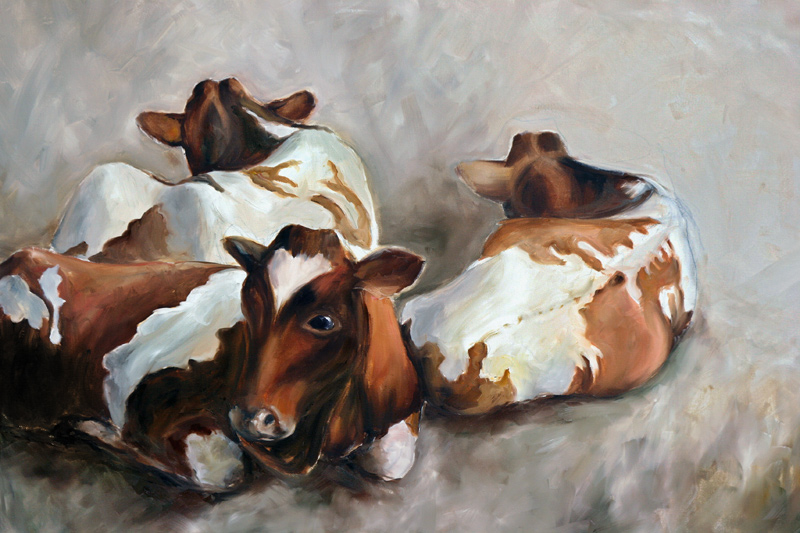 Kühe von Ingeborg Kuhn