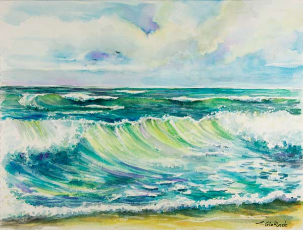 Am Mittelmeer von Ingrid Glattback