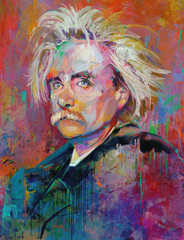 Edvard Grieg von Georg Ireland