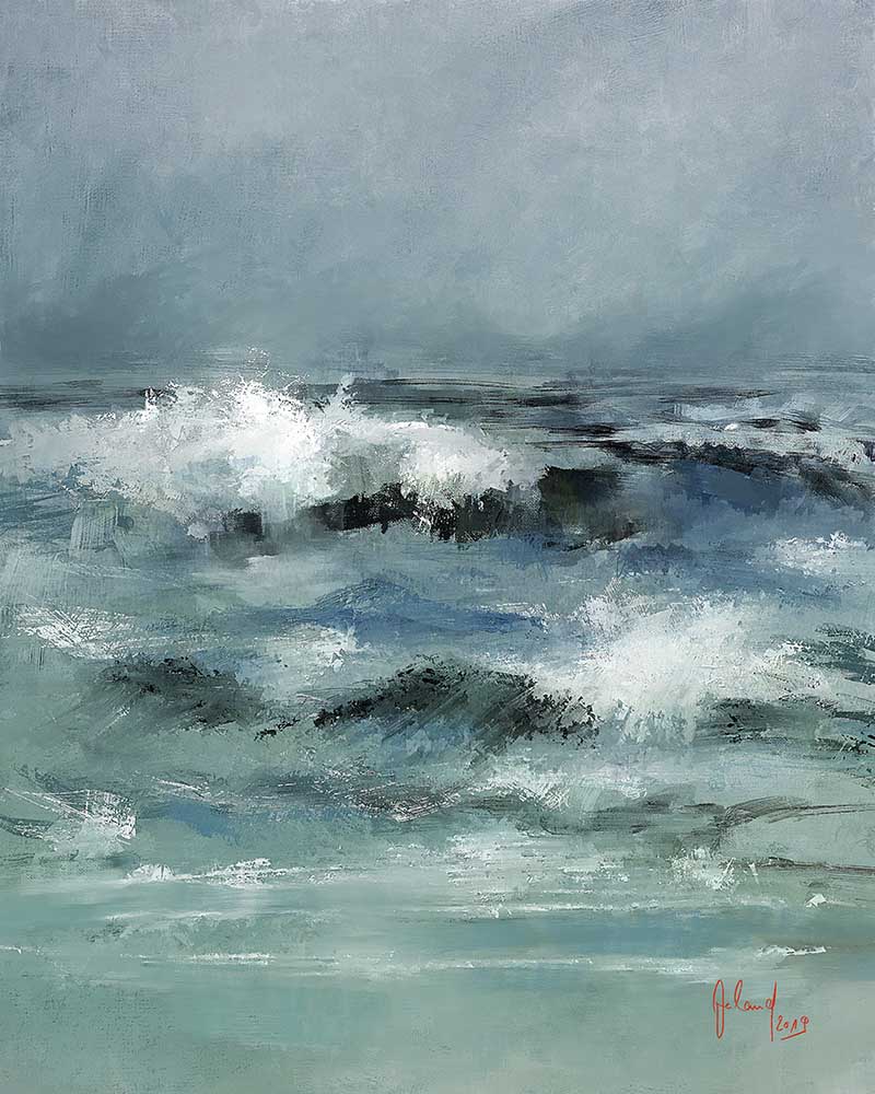 Auffrischender Wind von Nordwest von Georg Ireland