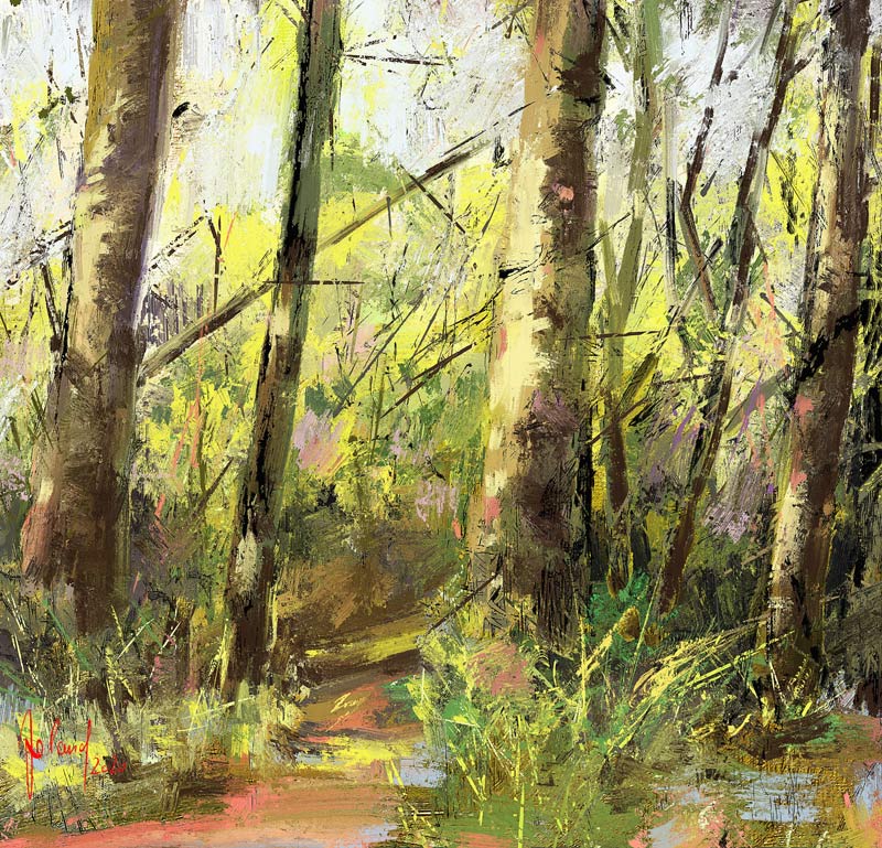 erstes Grün von Georg Ireland