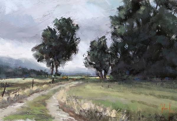 Lanschaftsstudie von Georg Ireland