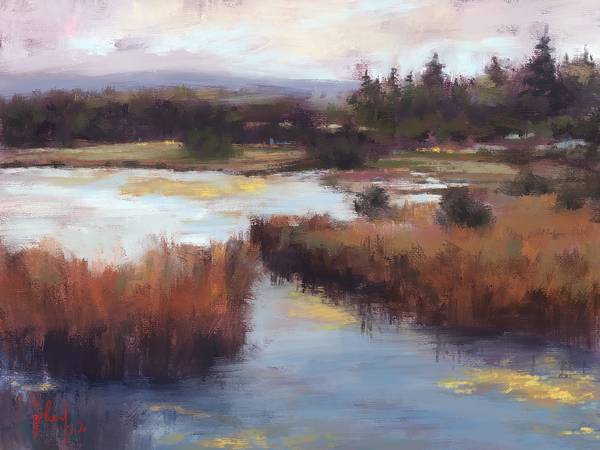 Letztes Glühen des Tages von Georg Ireland