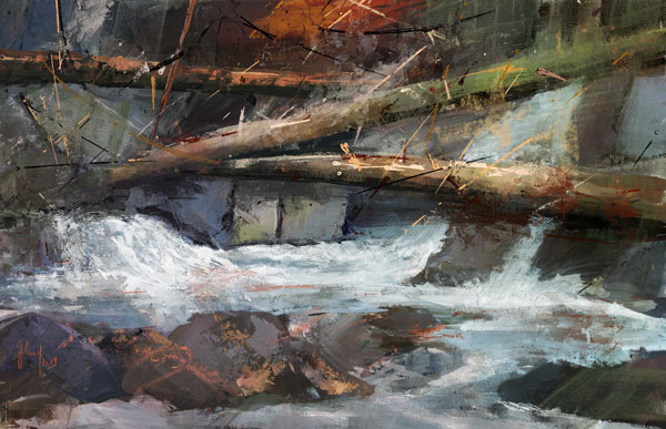 Schneeschmelze von Georg Ireland