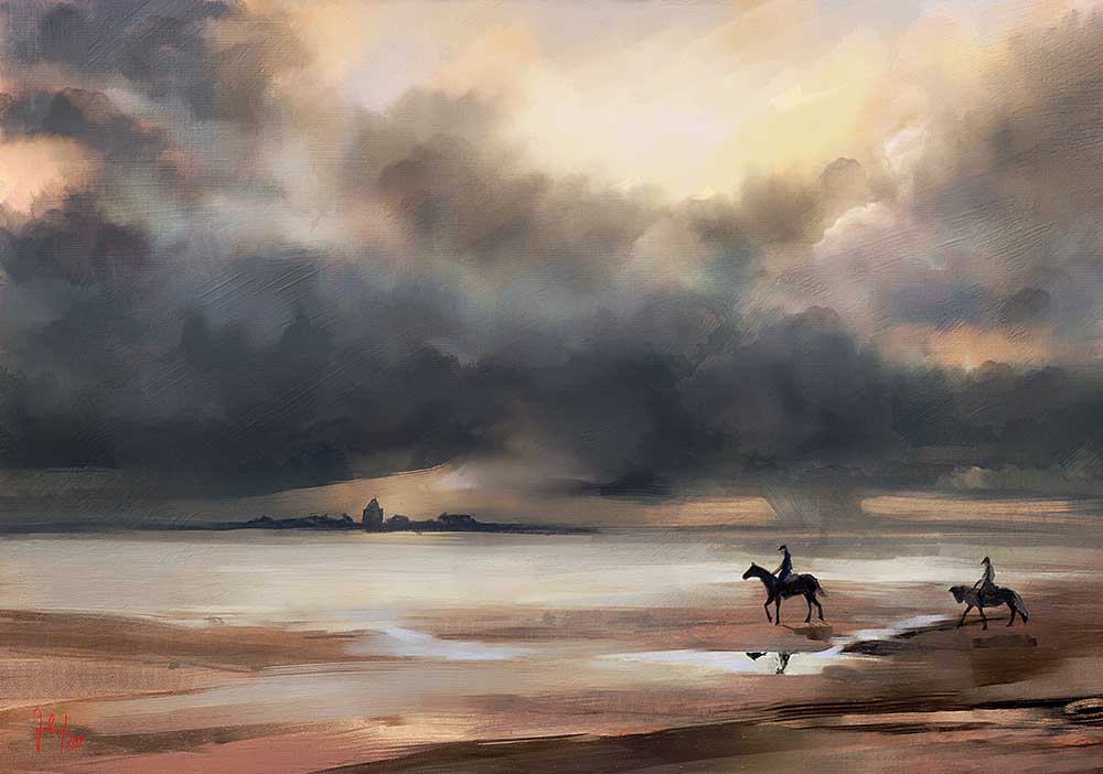 Neuwerk vor Cuxhaven von Georg Ireland