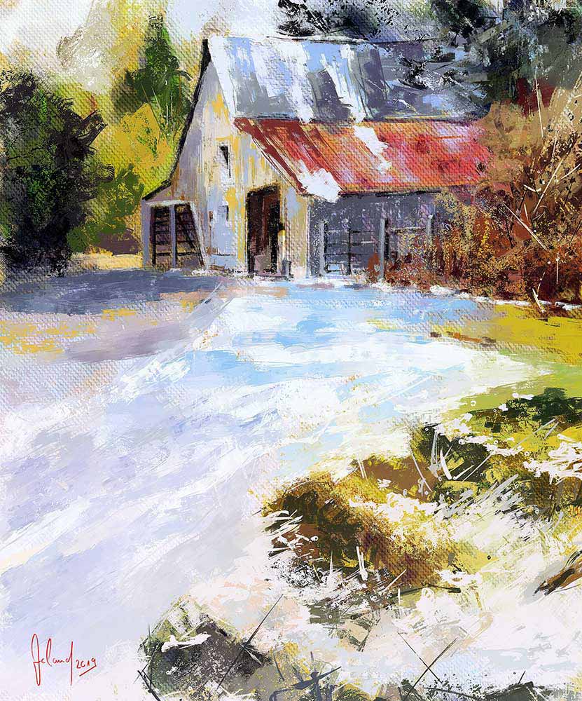 Schneeschmelze von Georg Ireland